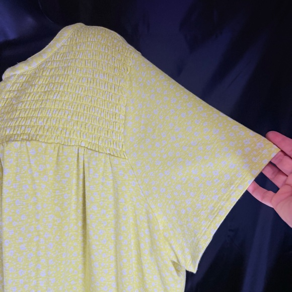 Croft & Barrow yellow floral blouse 3X - Picture 10 of 13